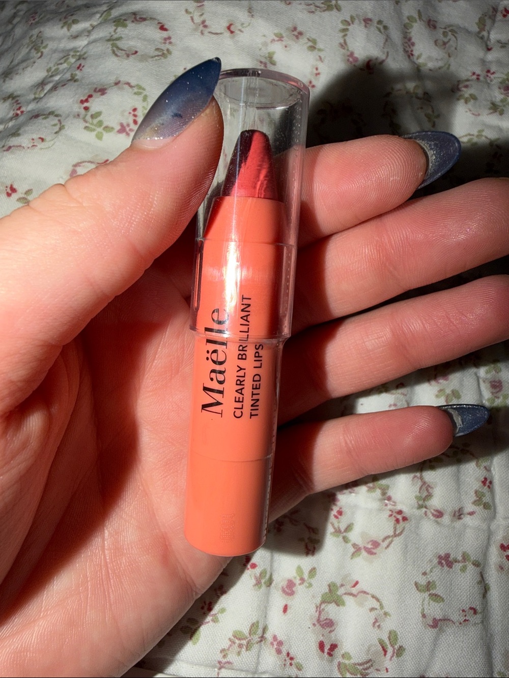 Clearly Brilliant Tinted Lip Crayon - Coral Pink